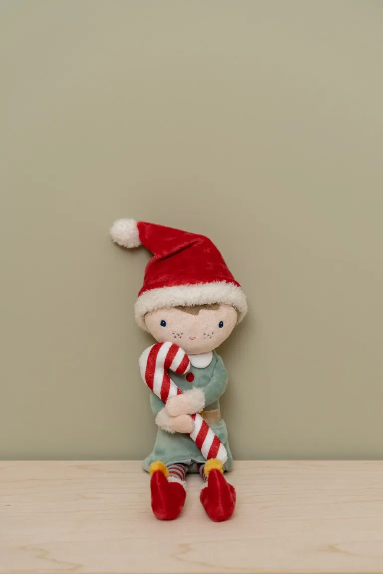 Kuschelpuppe X-Mas Jim – Little Dutch – Bild 8