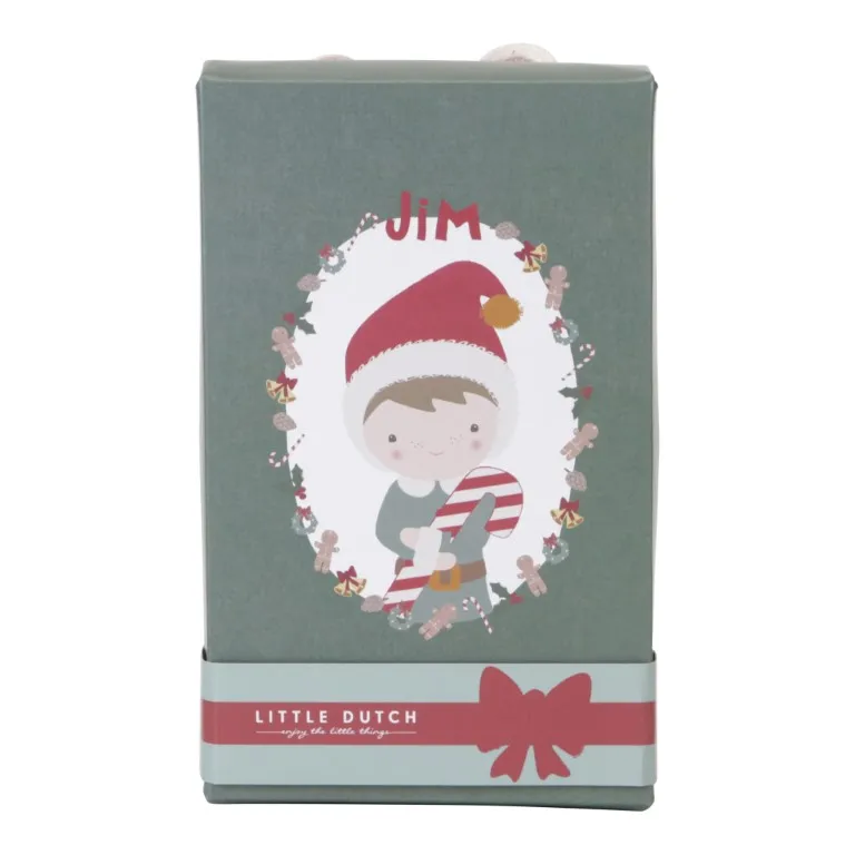 Kuschelpuppe X-Mas Jim – Little Dutch – Bild 5