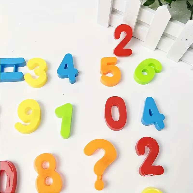 Magnetisches Lernspielzeug-Set für Kinder: Mehrteilige Buchstaben und Zahlen, perfekt zum Dekorieren und Lernen – Bild 4