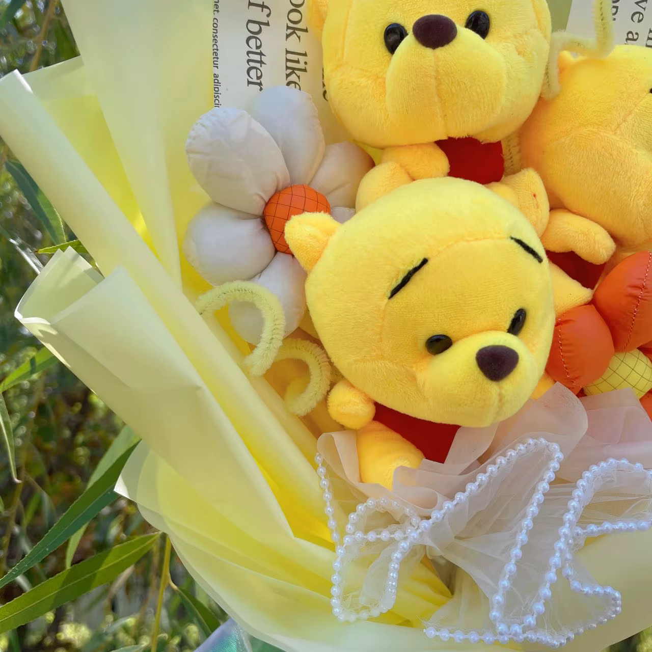 Handgemachter Blumenstrauß – Perfekt für Hochzeit, Valentinstag, Weihnachten und Abschlussgeschenke – Bild 6
