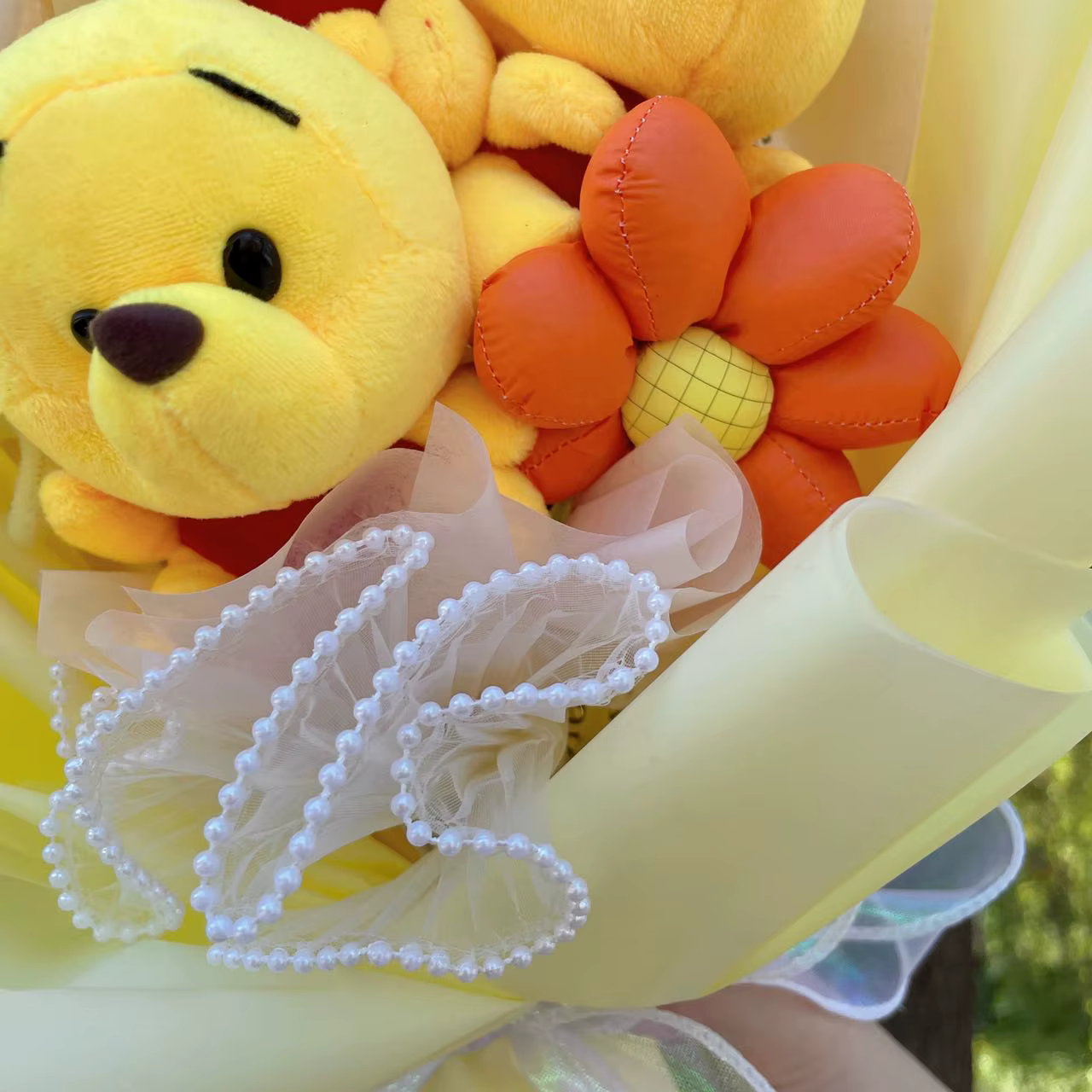 Handgemachter Blumenstrauß – Perfekt für Hochzeit, Valentinstag, Weihnachten und Abschlussgeschenke – Bild 5