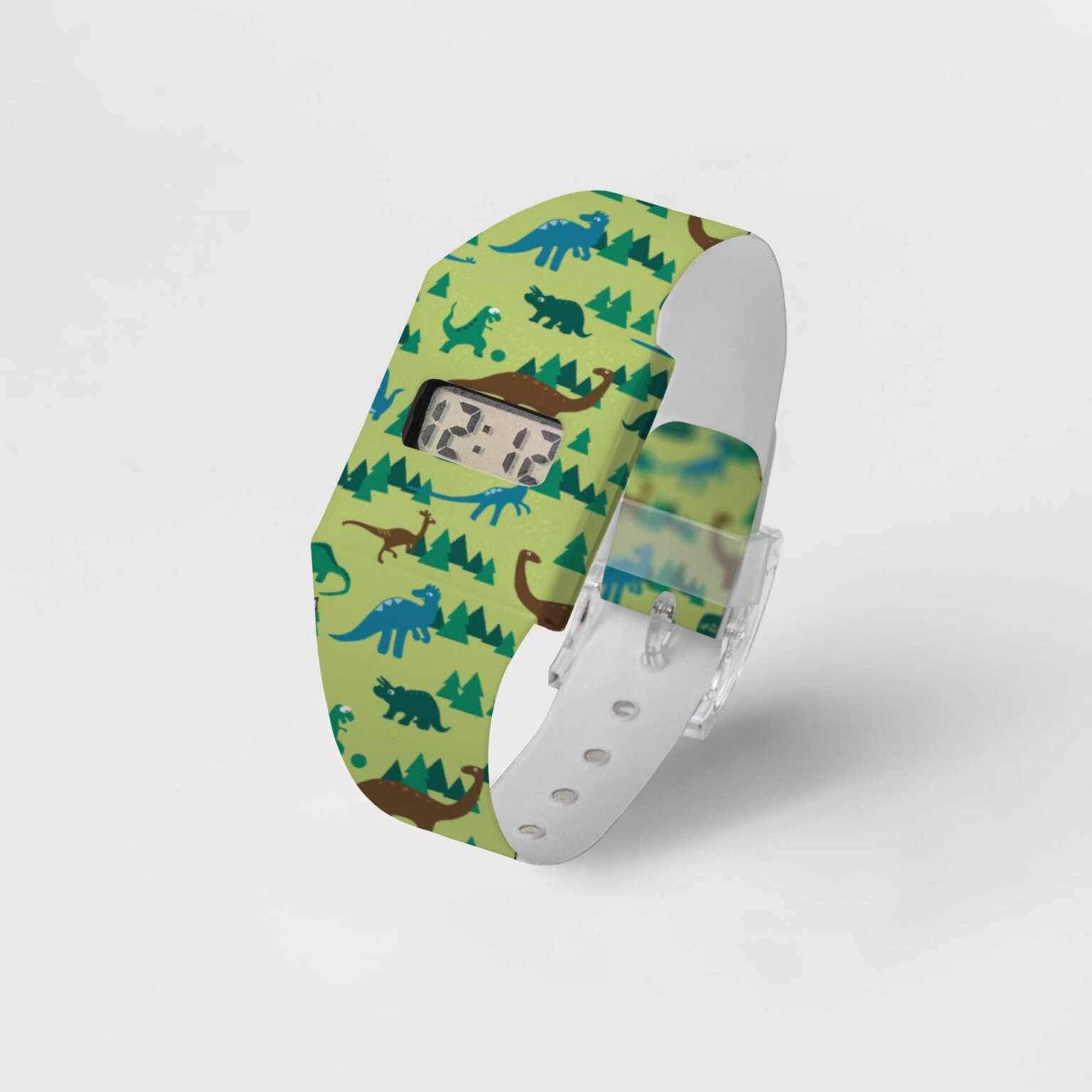 Pappwatch KIDS „Dinomyte“ Digitale Armbanduhr von I like paper