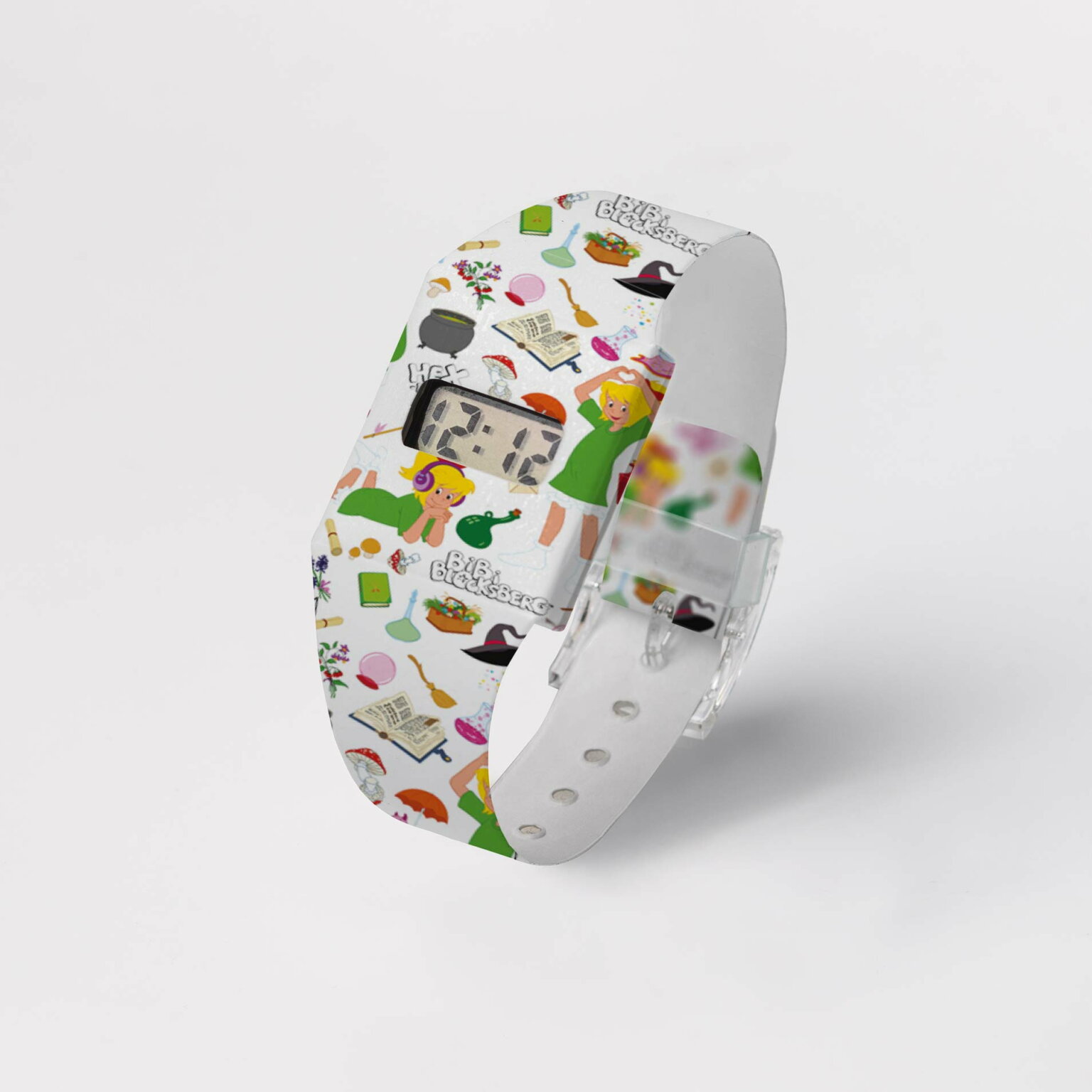 BIBI BLOCKSBERG Pappwatch Digitale Armbanduhr von I like paper